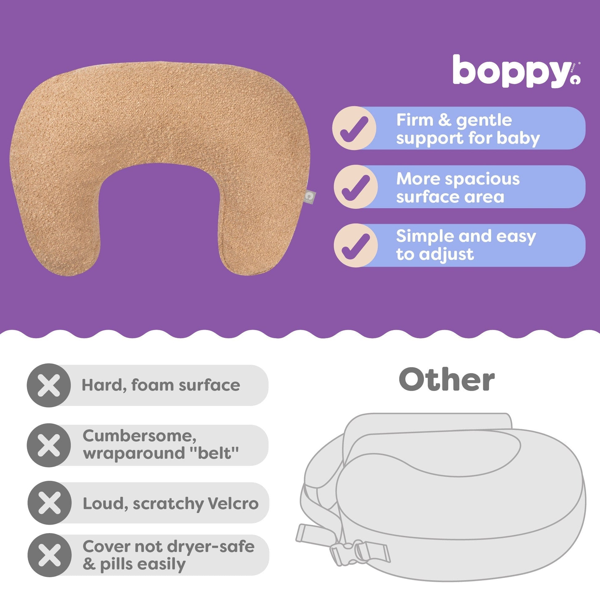 Boppy Nursing Pillow Luxe