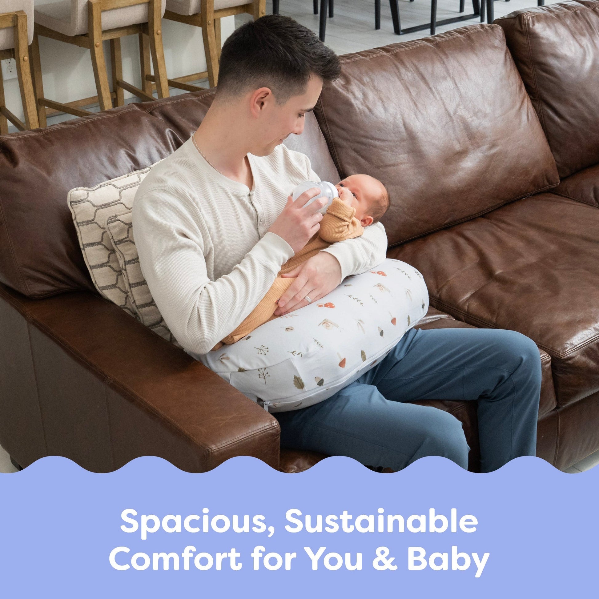 Boppy Nursing Pillow with Organic Cover