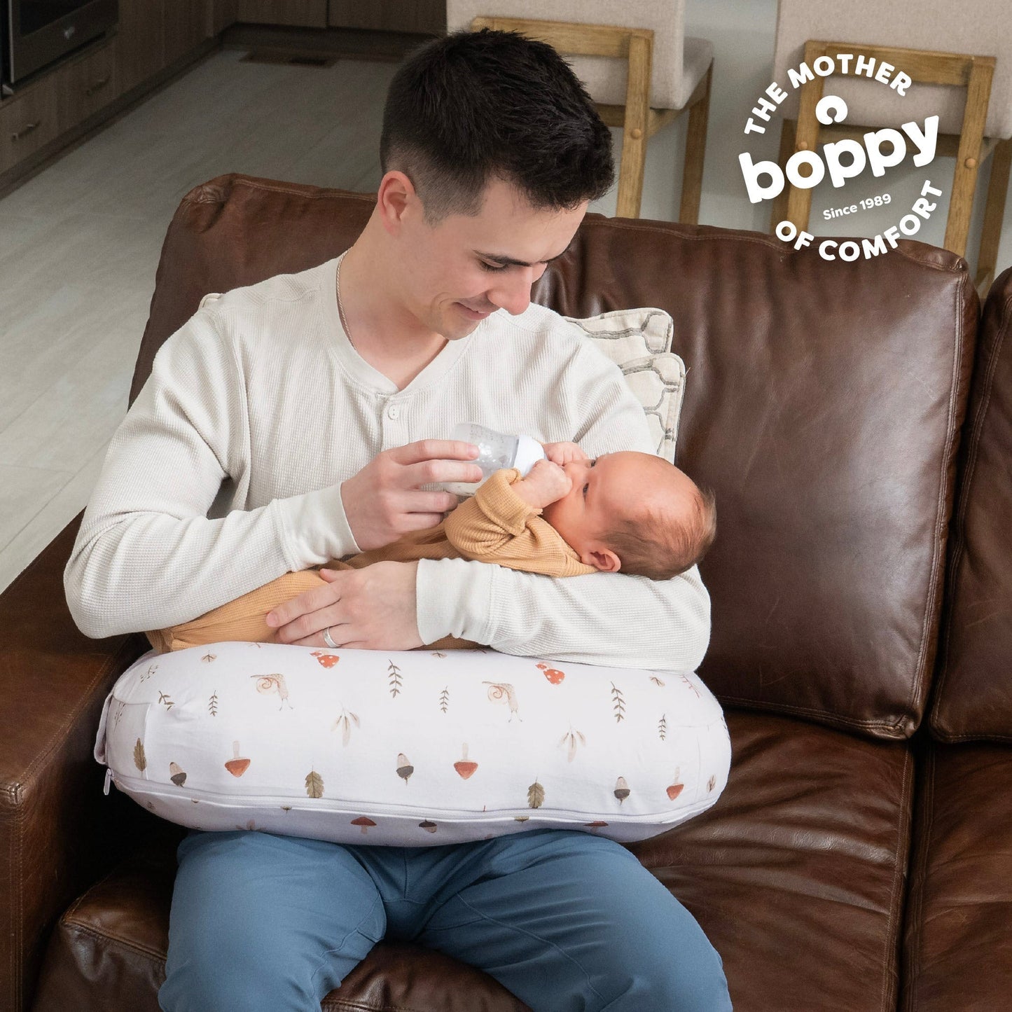 Boppy Nursing Pillow with Organic Cover