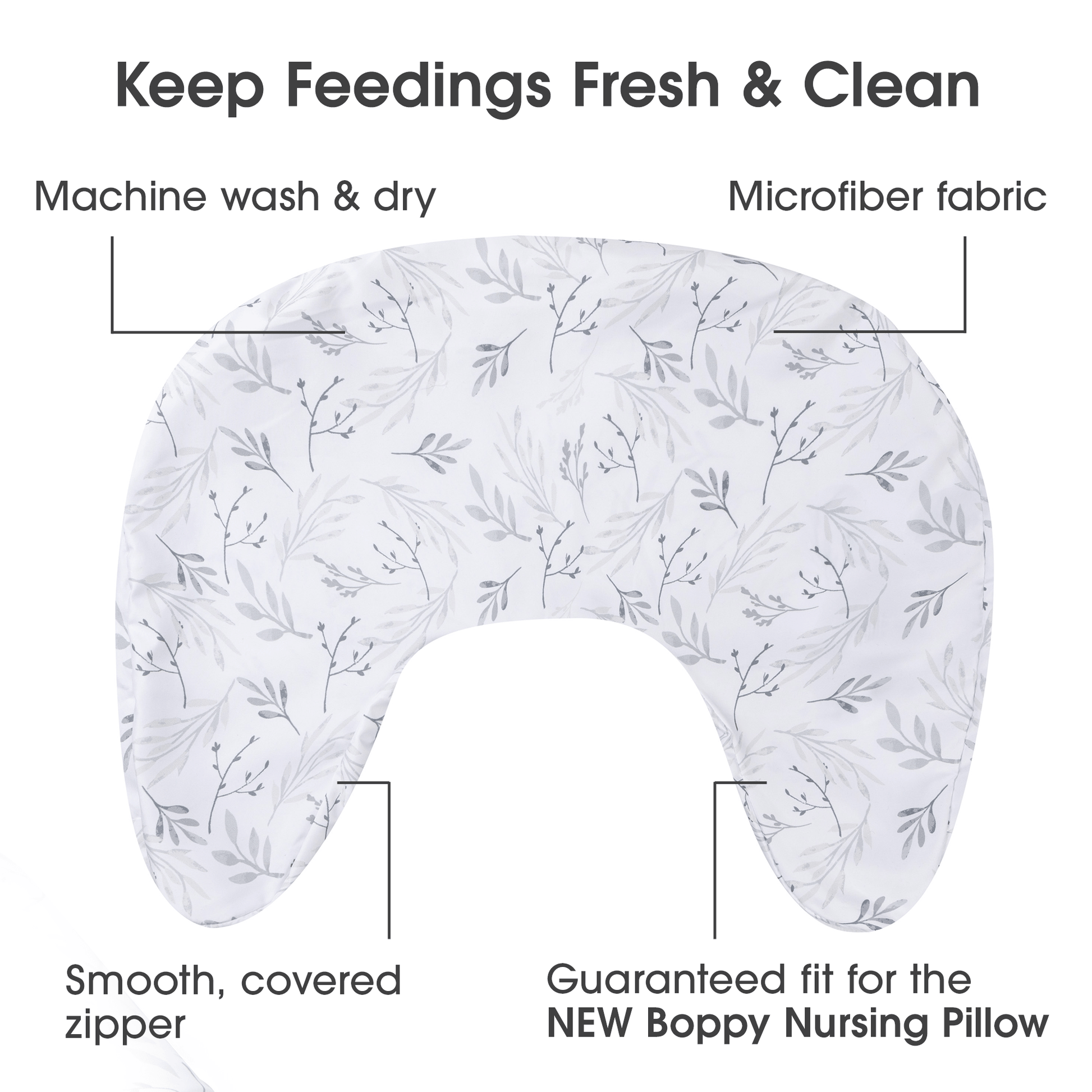 New Boppy Nursing Pillow Cover