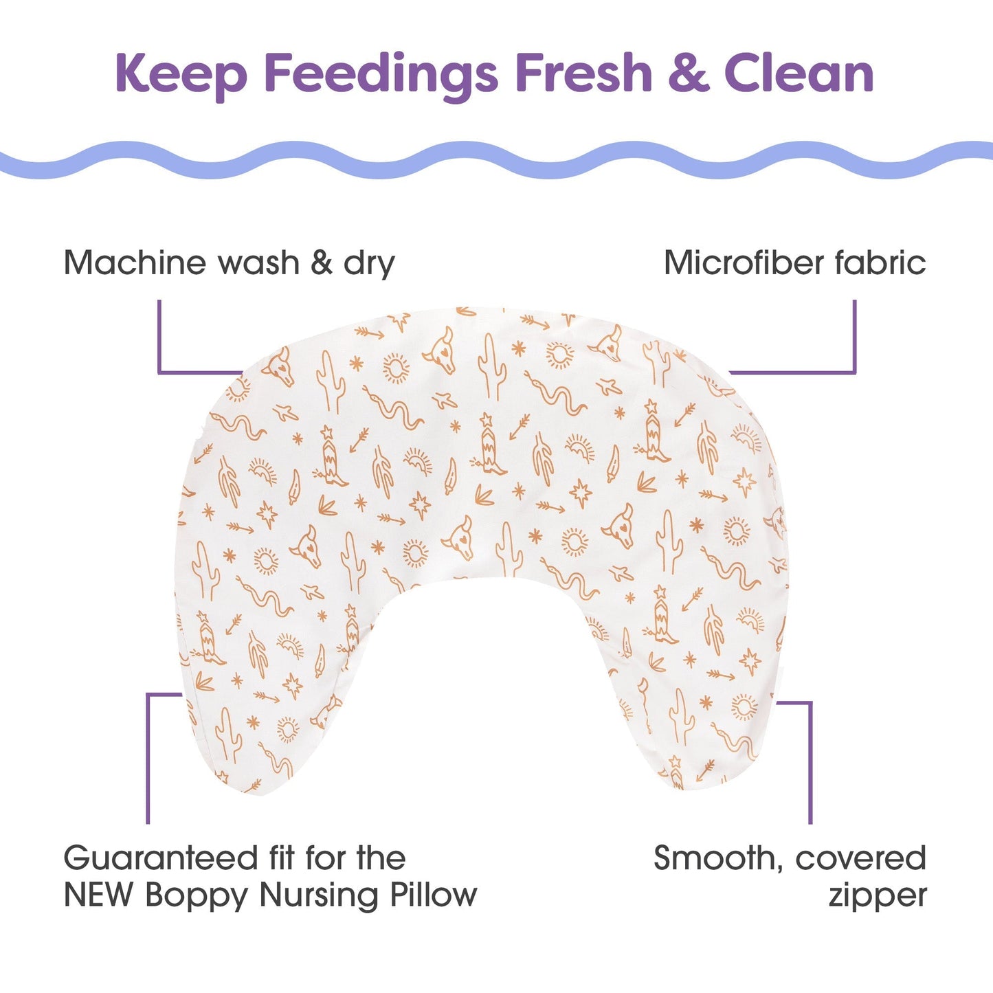 New Boppy Nursing Pillow Cover