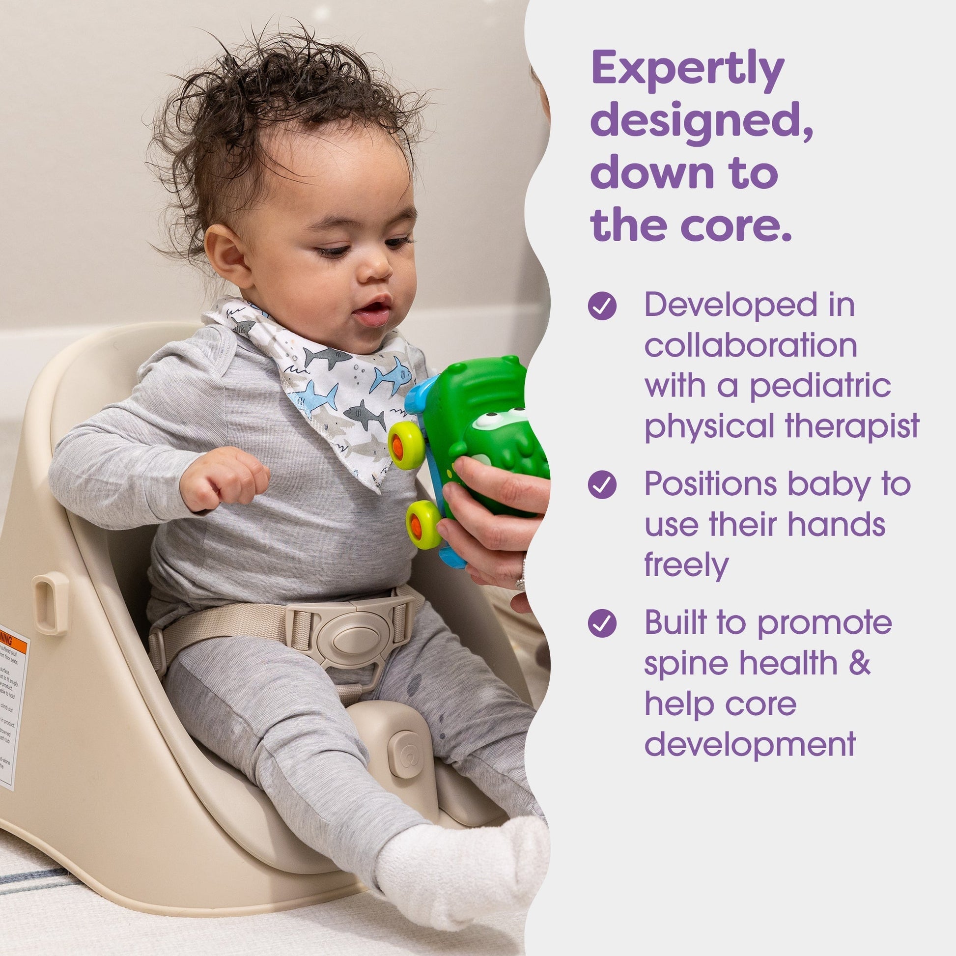 Proper Posture Floor and Booster Seat